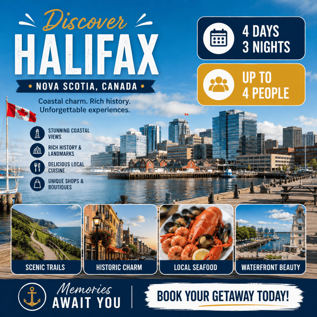 Comfort Hotel Bayer's Lake — 4D/3N Halifax